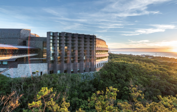 A resort rich in nature
