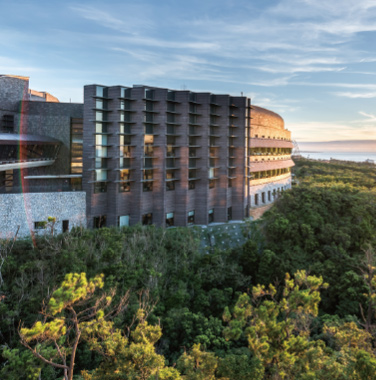 A resort rich in nature