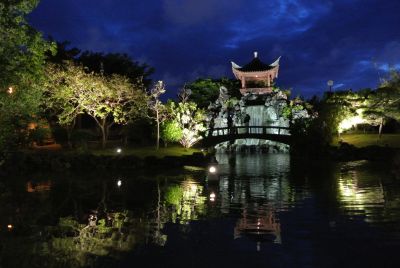 福州園　ライトアップ2