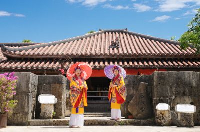 おきなわワールド　城下町