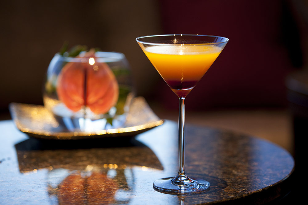 the bar
