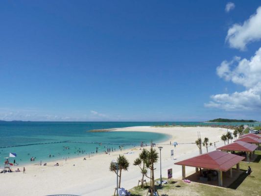 豊崎海浜公園(美らSUNビーチ)