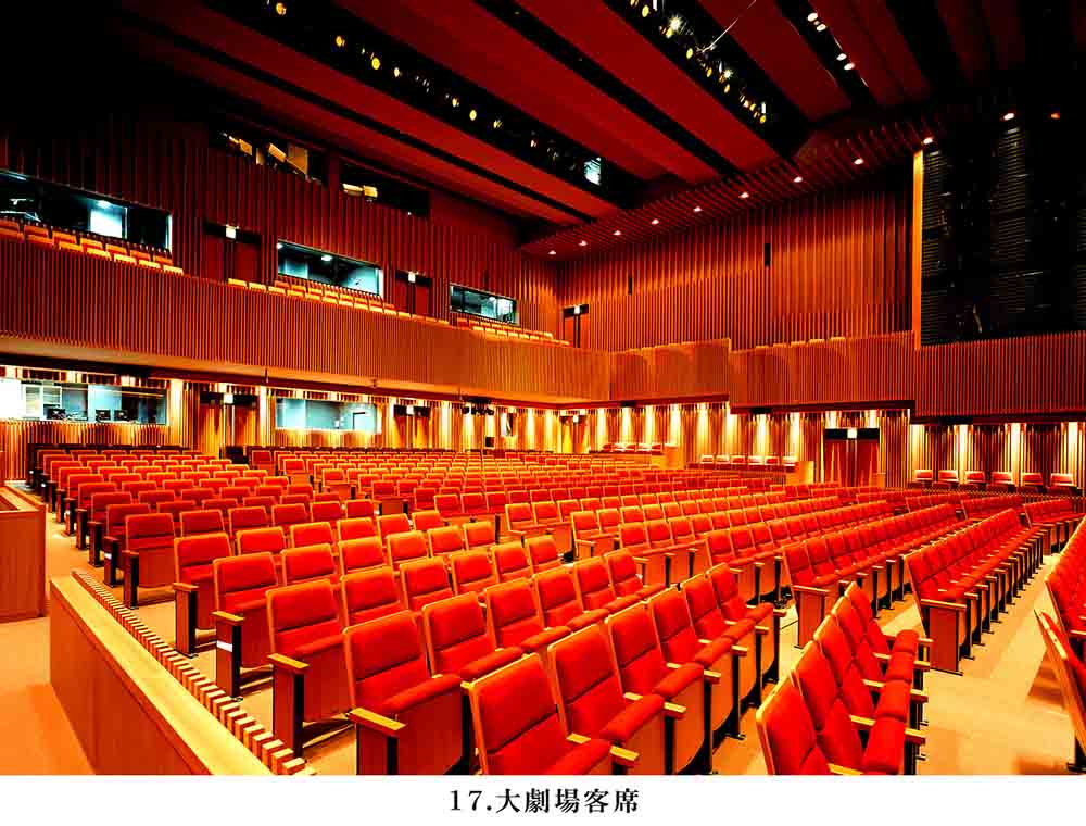 Seating in the Large Theater