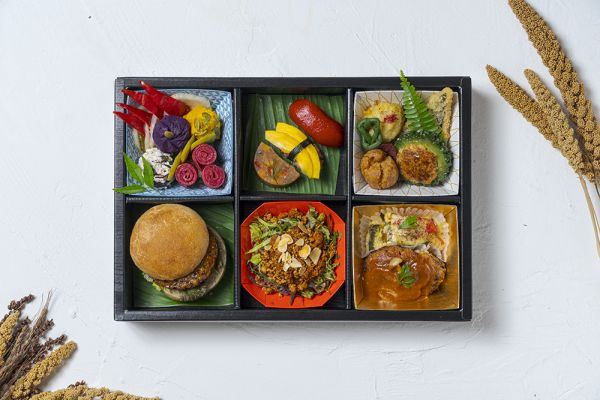 ヴィーガンぬちぐすい弁当〈ティンガーラ〉