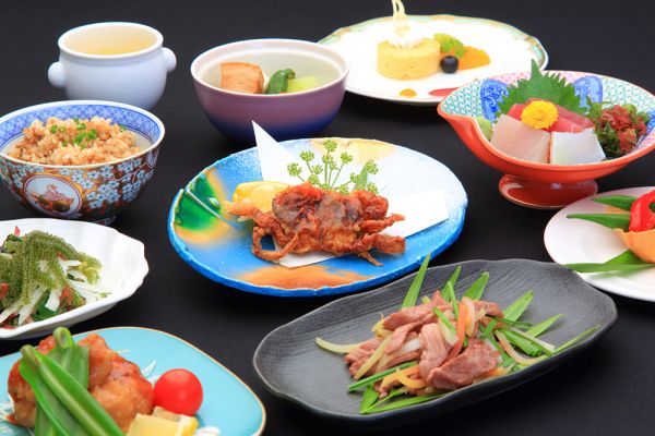 島素材会席料理イメージ