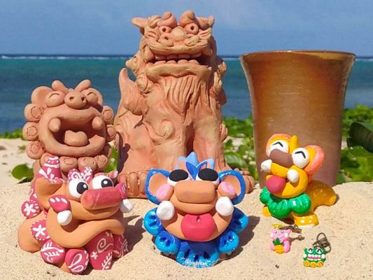 シーサー体験 琉球窯「シーサー作り体験」