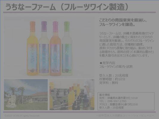 うちなーファーム（フルーツワイン製造）