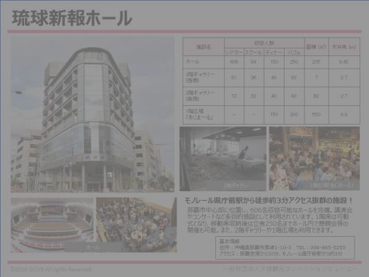 琉球新報ホール