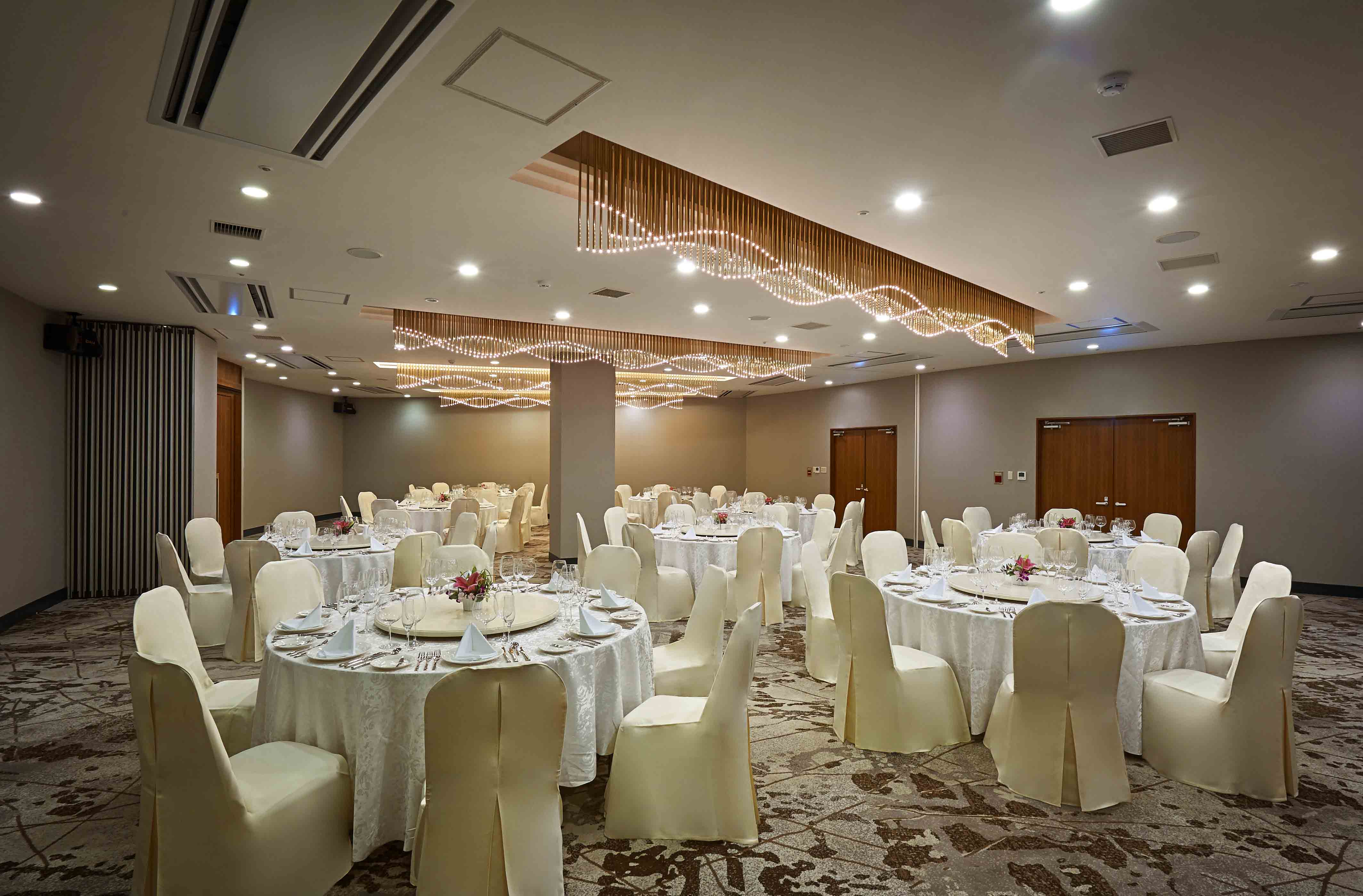 Banquet hall for paty style.