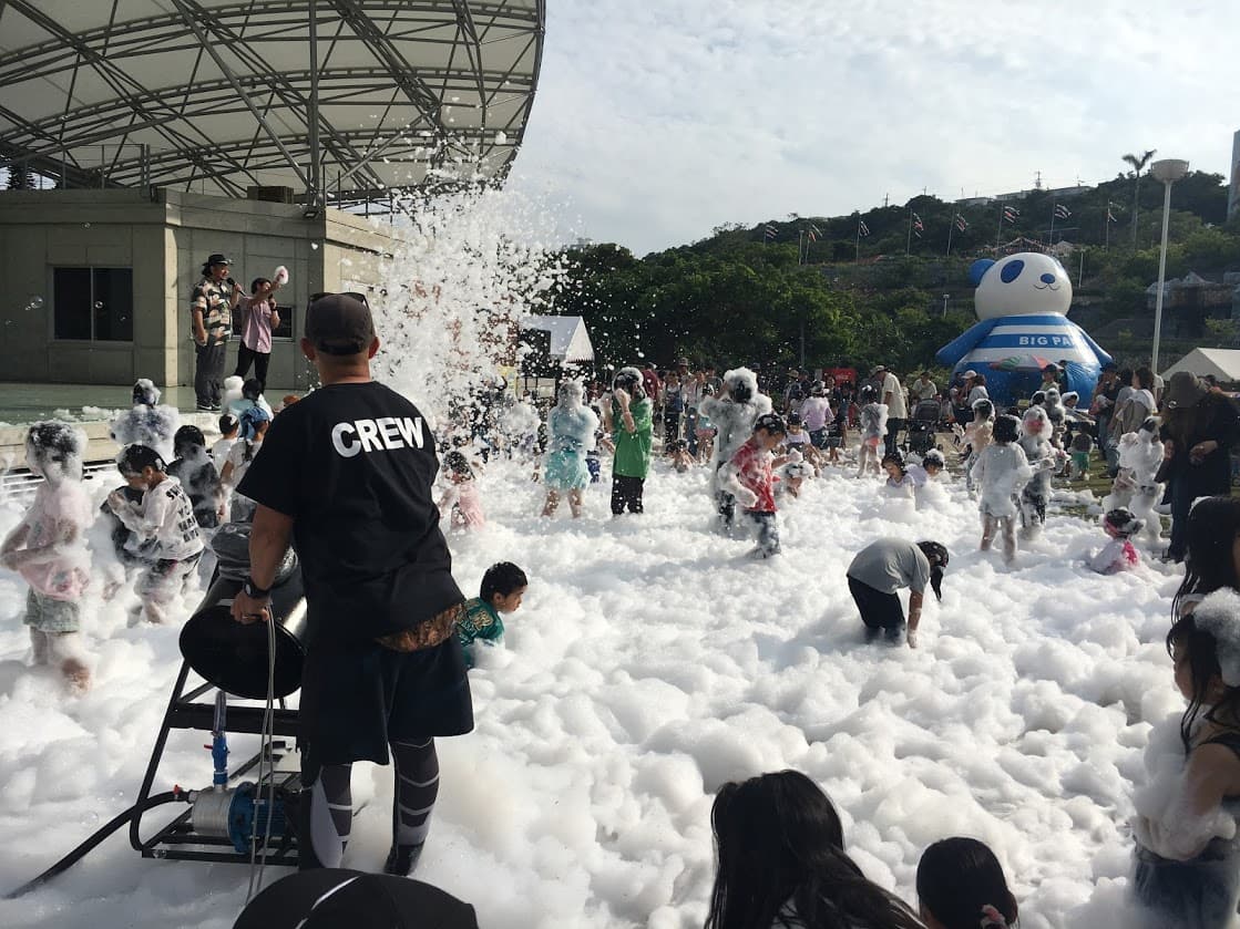 イベント　泡マシン