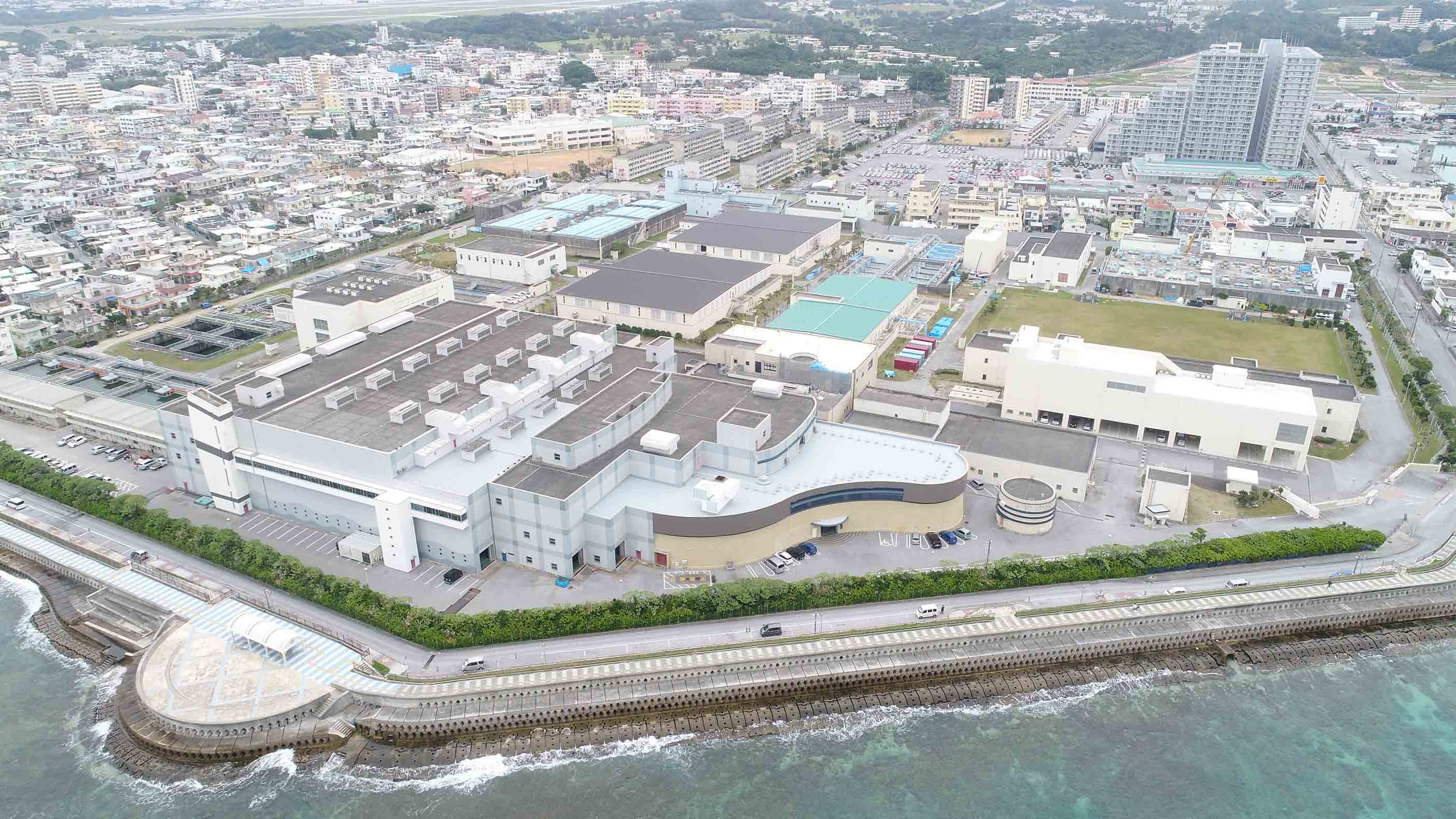 Okinawa Prefectural Enterprise Bureau Chatan Water Treatment Administration Office Seawater Desalination Center
