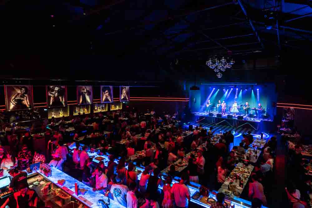 Interior view of Funky Flamingo