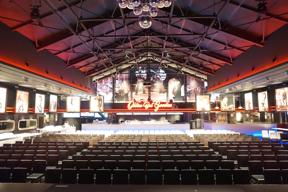 Approx. 475 seats arrangement (front view)