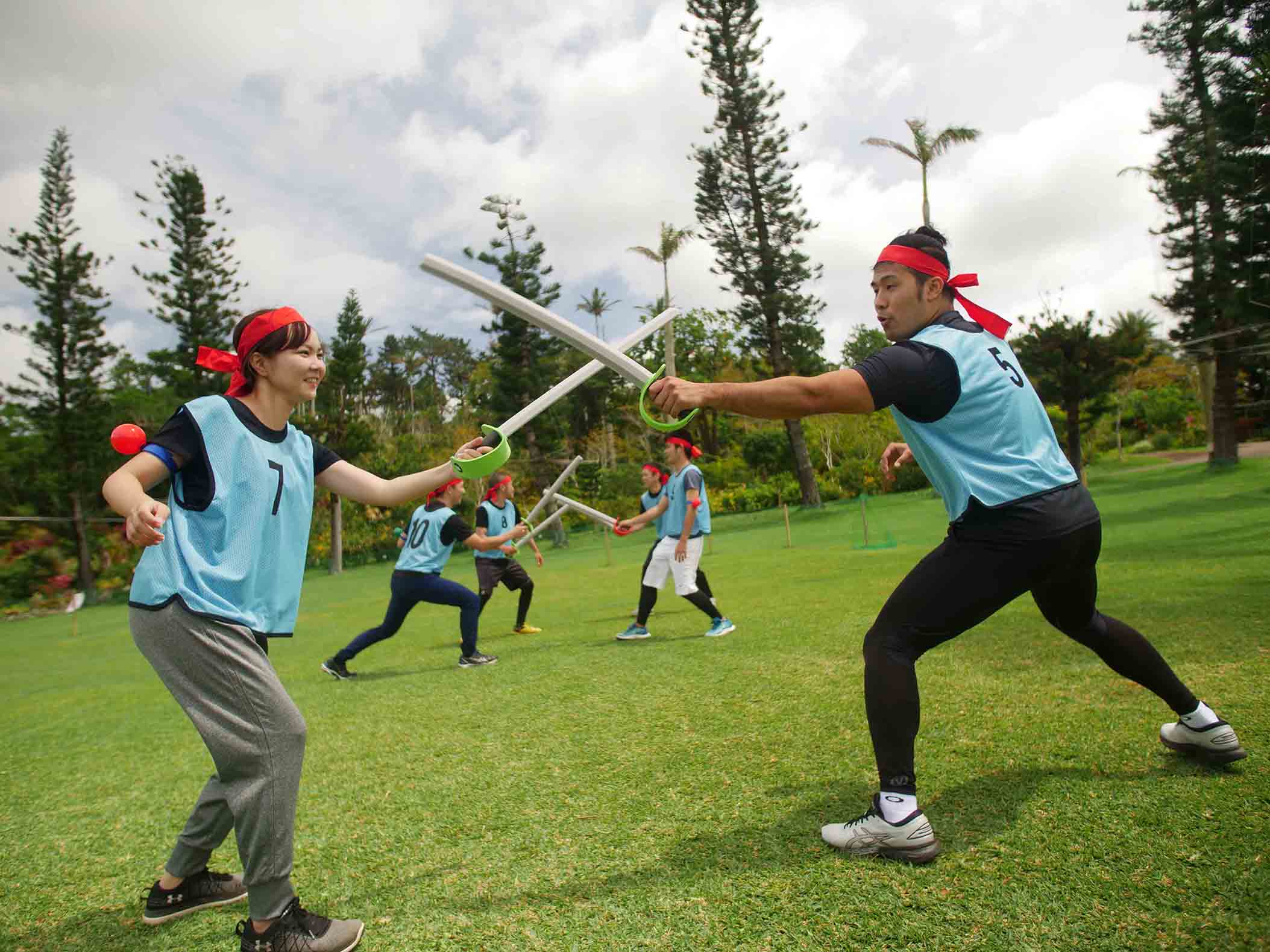 Team Building- Chanbara Recreation