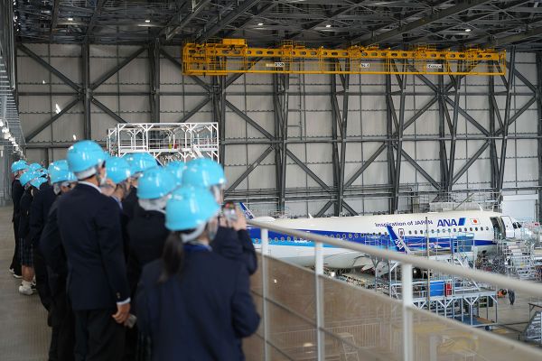 MRO Japan機体整備工場見学