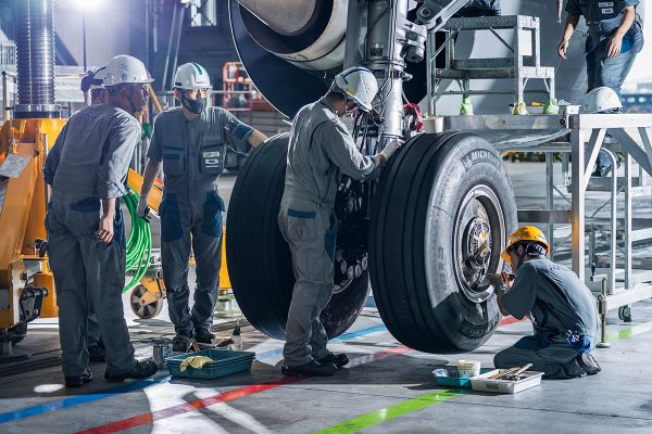 MRO Japan機体整備工場見学
