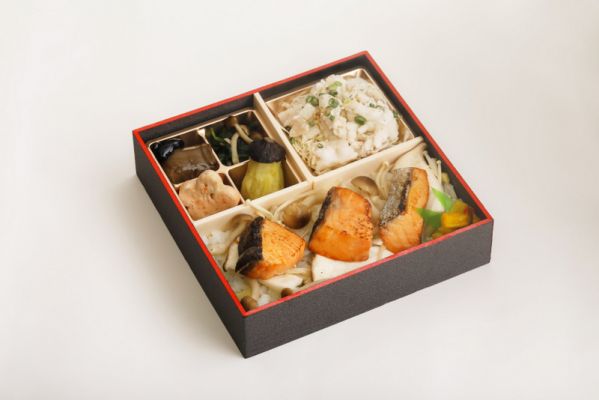 厚切り鮭とたけのこ御膳